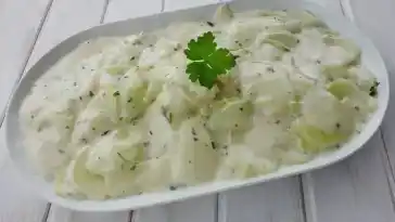 Kohlrabi in Sahnesauce