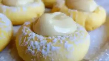 Kokosplätzchen mit weisser schokoladen füllun
