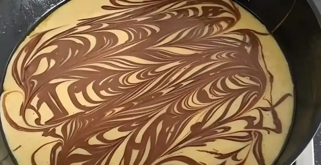 Kuchen in der Bratpfanne