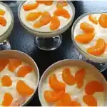 Lecker Mandarinen – Quark – Dessert