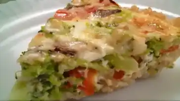 Low carb Gemusequiche 4x