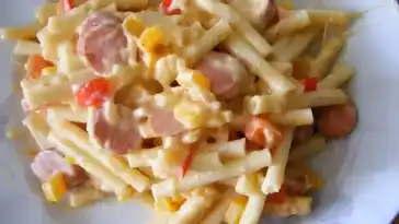 Makkaroni-Wurst-Pfanne