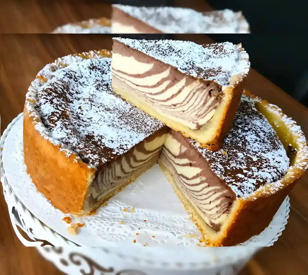 Mamorierter Cream Cheese Cake