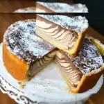 Mamorierter Cream Cheese Cake