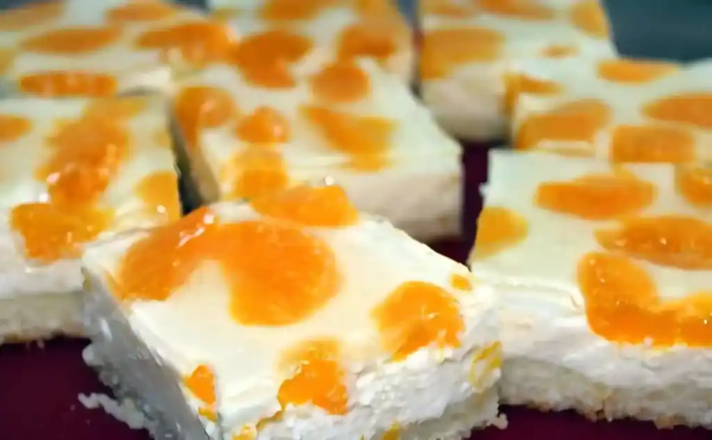 Mandarinen Käsekuchen, Blechkuchen Rezept
