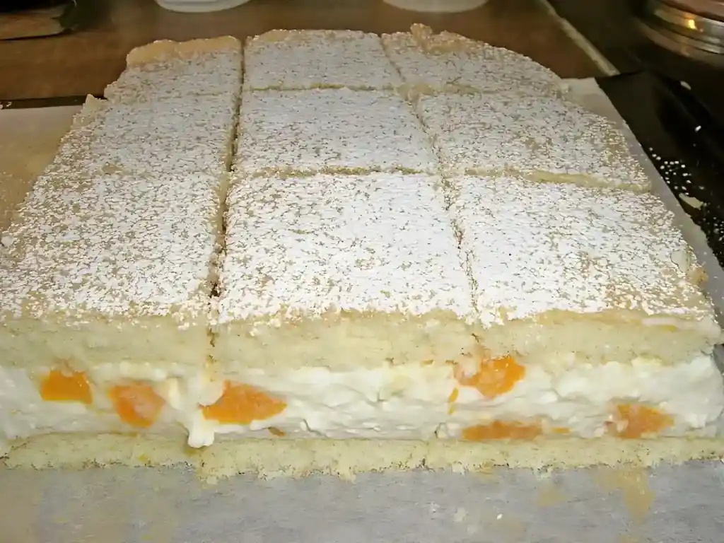 Mandarinen – Quark – Schnitten
