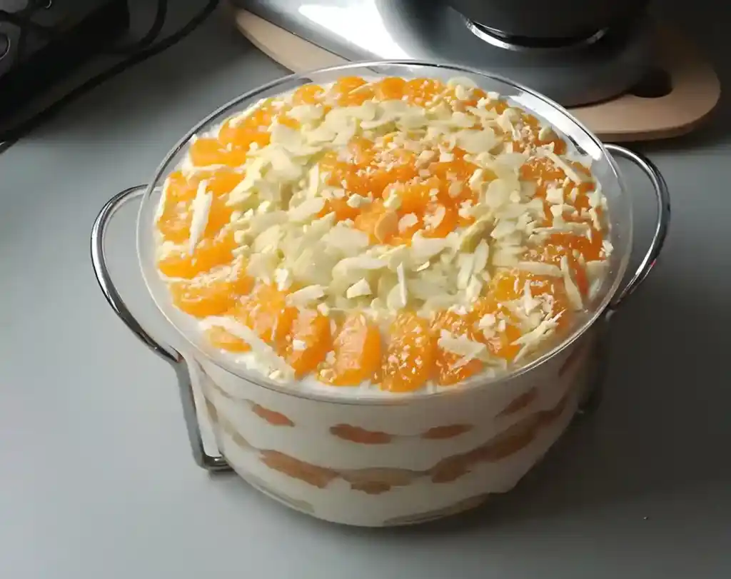 Mandarinentiramisu nach meinem eigenen Rezept