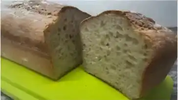 Mein erstes 5 Minuten Brot ich glaube ich kaufe nie wieder Brot 4x