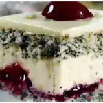 Mohn-Kirsch-Kuchen Cherry Lady