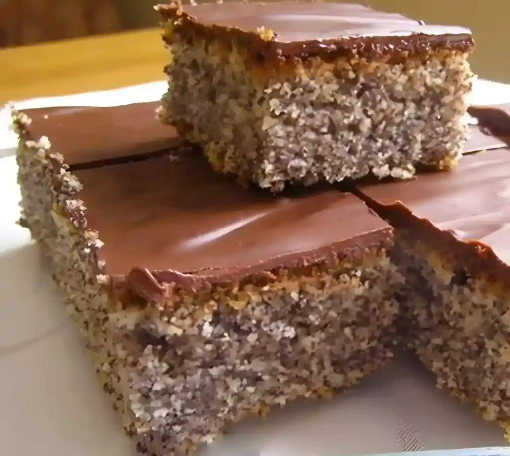 Mohnkuchen, schnell und leicht zu machen.