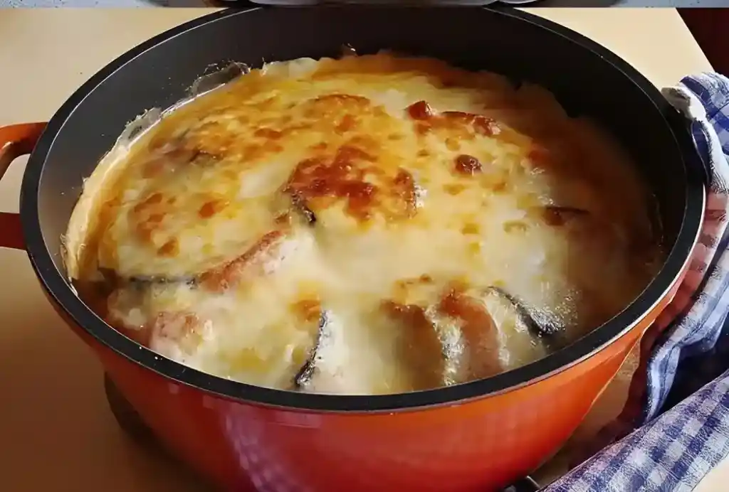 Moussaka mit Hack und Kartoffeln