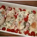 Mozzarella – Hähnchen in Basilikum