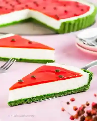 No Bake Watermelon Cake 🍉