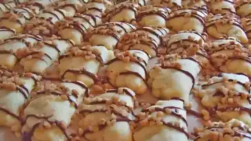 Nougat Plätzchen, die auf der Zunge schmelzen!