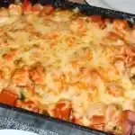 Nudel Fleischwurst Auflauf