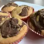 Nutella Muffins, unglaublich schnell und lecker!