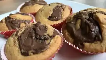 Nutella Muffins, unglaublich schnell und lecker!
