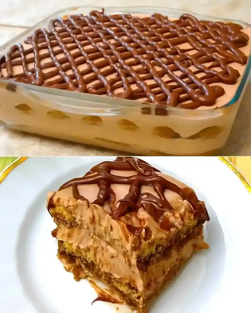 Nutella-Tiramisu Das cremigste Schokoladendessert!