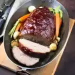 PAPRIKA FETA HACKBRATEN AUS DEM BACKOFEN MIT TOMATENSAUCE SUPER LECKER 4x