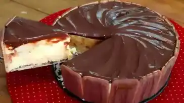 PHILADELPHIA TORTE MIT SCHOKOGLASUR 4x