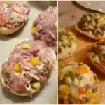 Paprika-Hackbrötchen