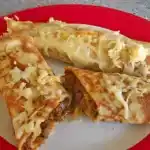 Pfannkuchen mit Hackfleischfullung 4x