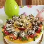 Pfirsich-Maracuja Windbeuteltorte - Kuchen ohne Backen