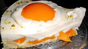 Pfirsich Spiegelei Torte