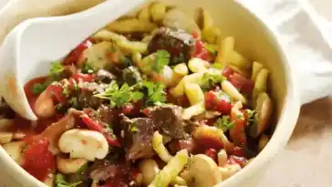 Pilzgulasch mit Spatzle 4x
