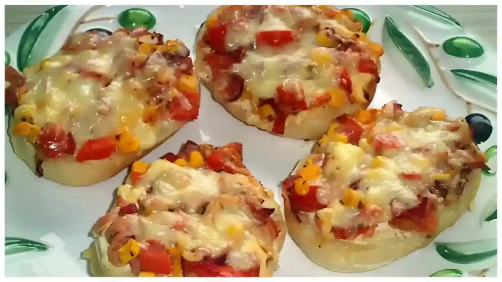 Pizzabrötchen mit schinken zubereitung 3 minuten