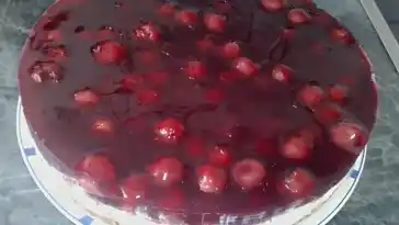 Prinzenrolle – Torte mit Kirschen 4x