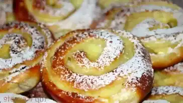 Pudding Quark Schnecken 4x