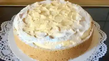 Pudding Schneekuchen mit Quark 4x