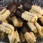 Pudding Spritzgeback fur Weihnachten 4x