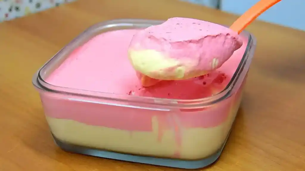 Pudding dessert mit nur 4 zutaten
