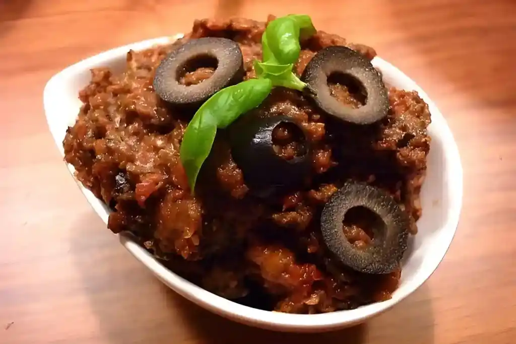 Rote Olivenpaste