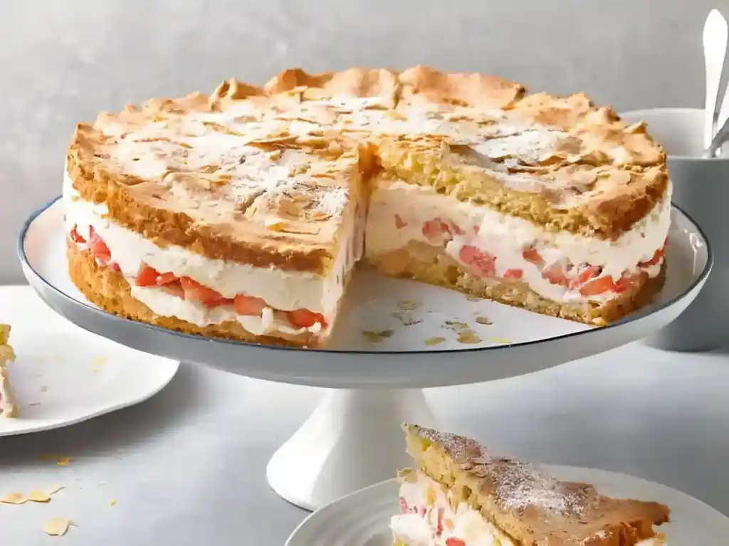SCHNEEMOUSSE ERDBEERTORTE
