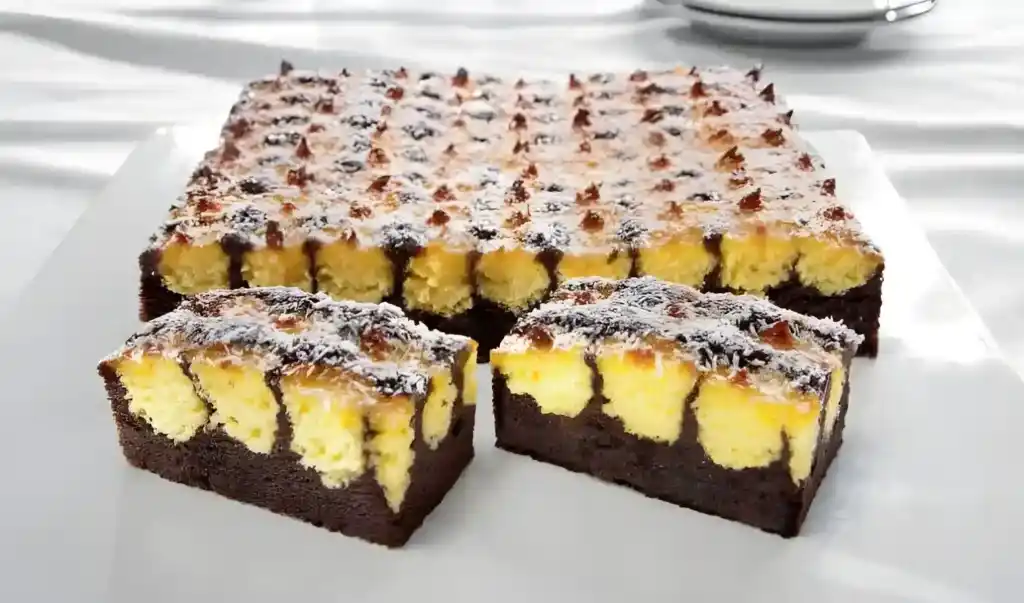 SCHOKO KOKOS BLECHKUCHEN