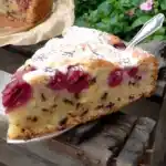 Saftiger Rührkuchen mit Kirschen !