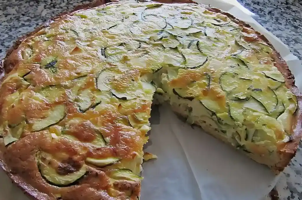 Schafskäse Zucchini Quiche