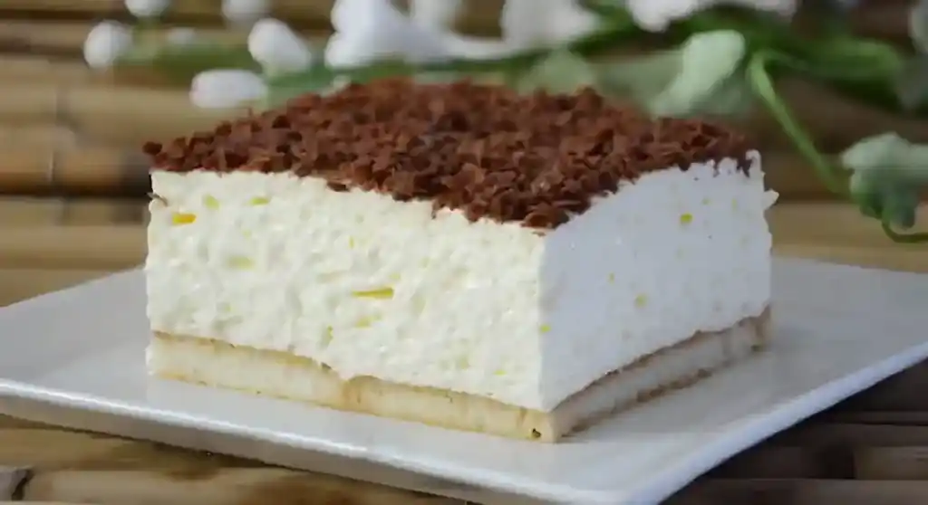 Schaumkuchen, ohne backen & in 10 Minuten fertig !