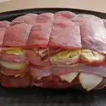 Schichtbraten in senfsauce mit feta ein super rezept