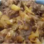 Schichtkohl mit Salzkartoffeln, einfach und super lecker !