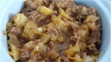 Schichtkohl mit Salzkartoffeln, einfach und super lecker !