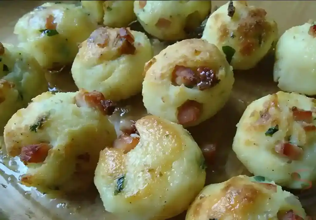 Schinkenknödel aus Grieß
