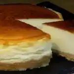 Schmilzt auf der Zunge, Käsekuchen mit Vanillepudding !