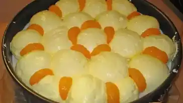 Schneeball Torte