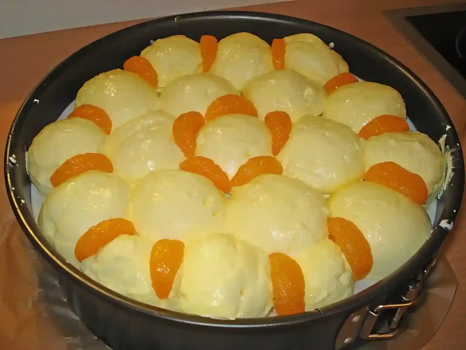 Schneeball Torte
