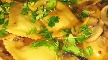 Schnelle Maultaschen-Pilz-Pfanne