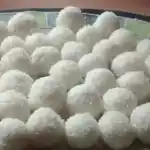 Schnelle Raffaello Kugeln aus 3 Zutaten 4x